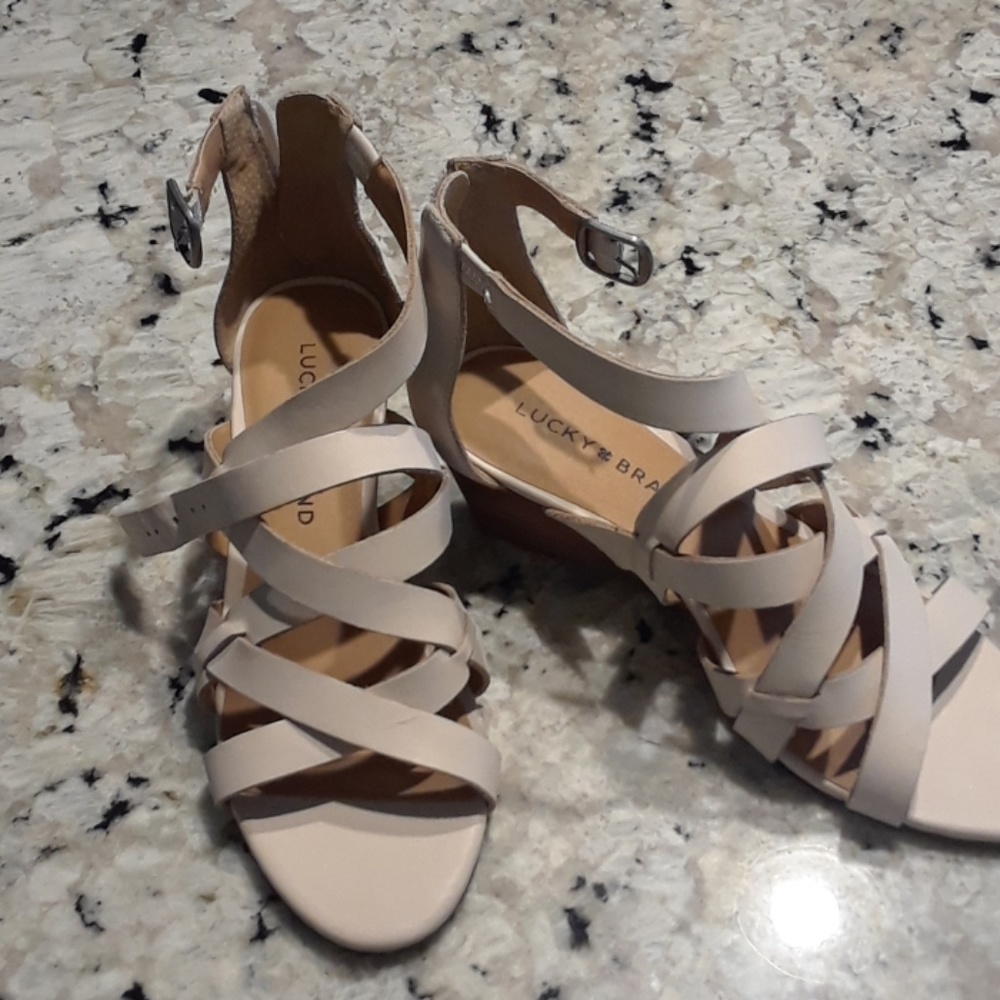 LUCKY BRAND JINELA WEDGE SANDAL
